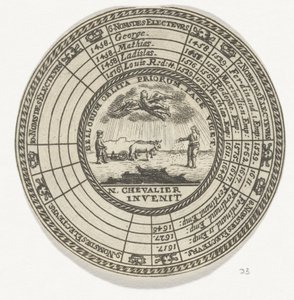 Medal with an Emblem and the Names of the Bohemian Kings by Anonymous