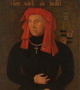 Portrait of Frank van Borselen, Lord of Sint Maartensdijk and Stadtholder of Holland, Fourth Husband of Jacoba of Bavaria, Countess of Holland and Zeeland by Anonymous