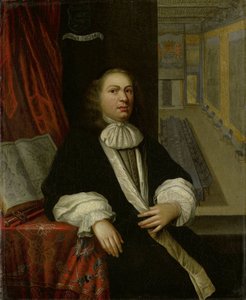 Portrait of Justus de Huybert, Clerk of the States of Zeeland and of the Admiralty