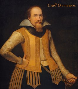 Portrait of Otto Brahe, Captain of a Company of Danes to Repartition Zealand, Entered Service of Brandenburg in 1610