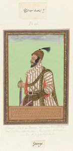 Portrait of Shivaji by Anonymous