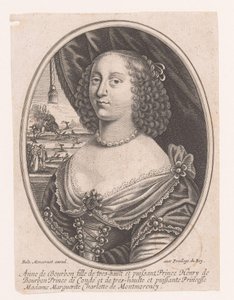 Portrait of Anna Genoveva of Bourbon-Condé