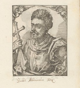 Portrait of Dawit II, Emperor of Abyssinia by Anonymous
