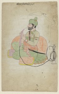 Posthumous Portrait of Sansar Chand by Anonymous