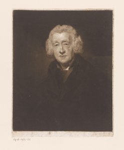 Portrait of an Unknown Man with Wig by Anonymous