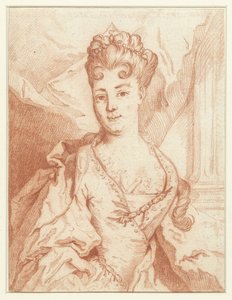 Portrait of a Noble Lady, Half-Length, Almost Frontally