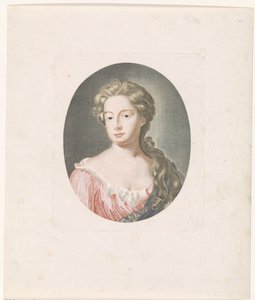 Portrait of a Woman with Long Hair