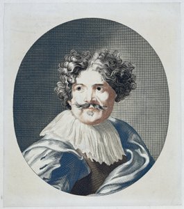 Portrait of Painter Simon de Vos by Anonymous