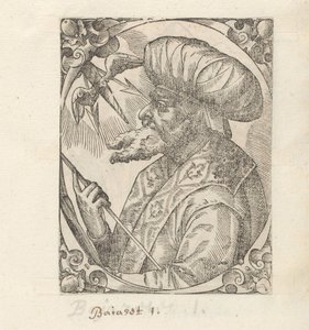 Portrait of Sultan Bayezid I by Anonymous