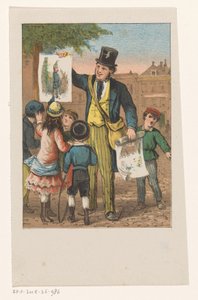 Print Dealer with Five Children