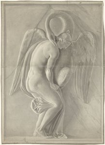 Relief with Leda and the Swan by Anonymous