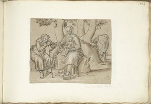 Rest on the Flight into Egypt by Anonymous