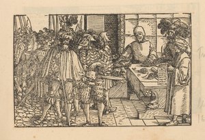 Knights at a Usurer