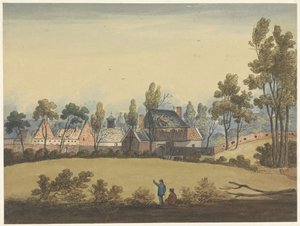 Ruins of Hougoumont Seven Plates of Waterloo and Surroundings (series title)
