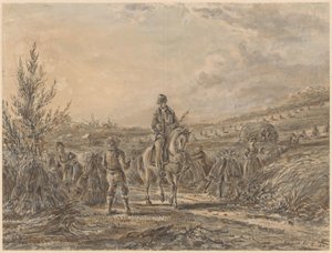 Ruins of the Temple of Sibyl in Tivoli by Anonymous