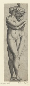 Sculpture. Two Lovers by Anonymous