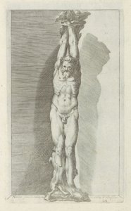 Sculpture of Marsyas by Anonymous