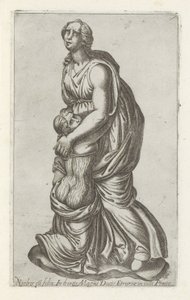 Sculpture of Niobe with Her Daughter by Anonymous