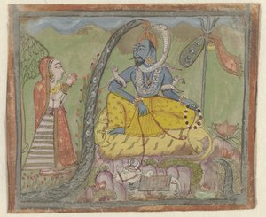 Shiva and Parvati by Anonymous