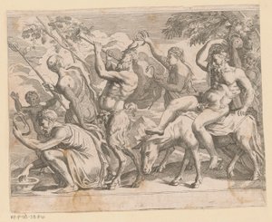 Silenus with Satyrs and Maenads