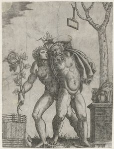 Silenus Supported by a Young Bacchant by Anonymous