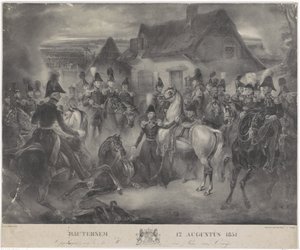 Battle of Boutersem, 1831 by Anonymous