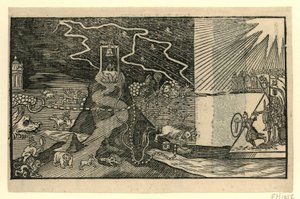 Caricature of Jacobus Taurinus, 1615