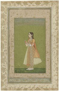 Standing Woman with Carafe and Drinking Bowl by Anonymous