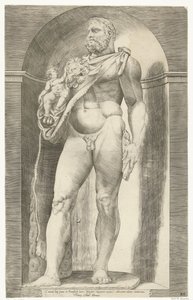 Statue of Emperor Commodus as Hercules by Anonymous