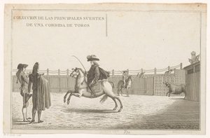 Bullfighters in an Arena (Collection of the Main Maneuvers of a Bullfight series) by Anonymous