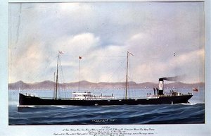 The Tanker SS Lucifer by Anonymous