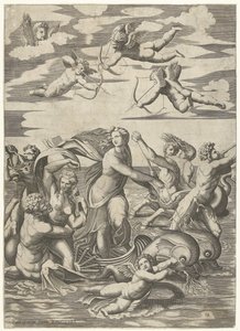 Triumph of Galatea with Tritons, Nereids, and Putti