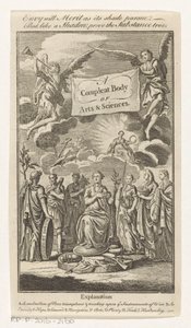 Triumph of Peace (title page for: The Universal Magazine of Knowledge and Pleasure Vol III, 1748) by Anonymous
