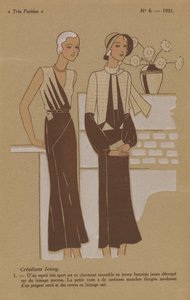 Très Parisien, 1931, No. 6: Creations Jenny. Very Sporty Spirit
