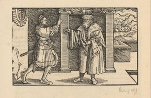 Two Debating Men