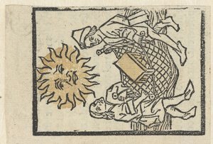 Two Men with a Net by Anonymous