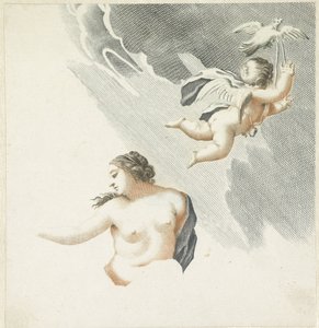 Venus and Cupid by Anonymous