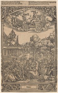 Venus and Her Planetary Children, Venus (title on object), The Seven Planets (series title) by Anonymous