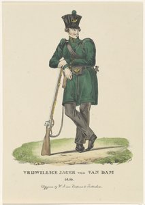 Volunteer Hunter of Van Dam, 1830