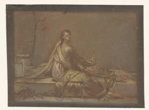 Woman Sitting on Her Bed in a Cell