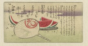 Fan and Melon Slices (Fan Series with Accompanying Prints) by Anonymous