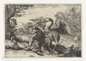 Wolf and Crane