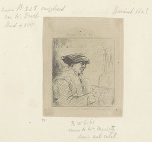 Self-Portrait of Willem Drost at the Easel