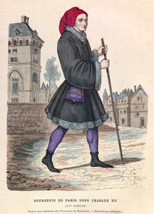 A Bourgeois of Paris Under the Reign of King Charles VII by Anonymous Anonymous