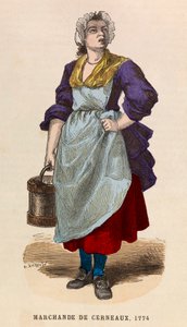A kernels dealer in 1774 (walnuts)