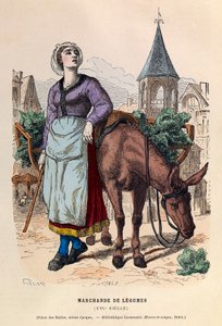 Vegetable seller by Anonymous Anonymous