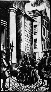 Affair of poisons under King Louis XIV: the arrest of Catherine Deshayes, wife Monvoisin and nicknamed La Voisin by Gabriel Nicolas de La Reynie. Illustration taken from 