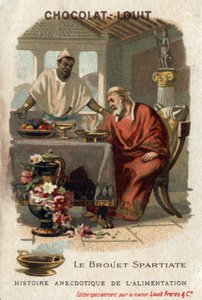 Anecdotal history of food: the Spartan barrow. Denys the Elder (431-367 BC), tyrant of Syracuse detested the barrow when he tasted it. The cook replied that he must not be hungry enough to appreciate it