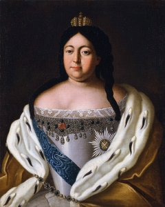 Portrait of Empress Anna Ioannovna by Anonymous Anonymous