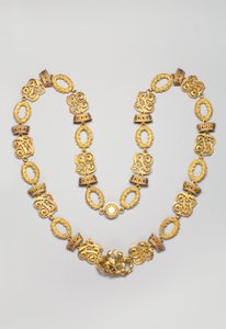 Austria - Order of the Iron Crown: Necklace Belonging to Heinrich Ritter Kummer von Falkenfeld by Anonymous Anonymous